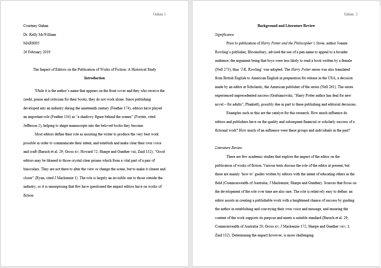 format for review essay