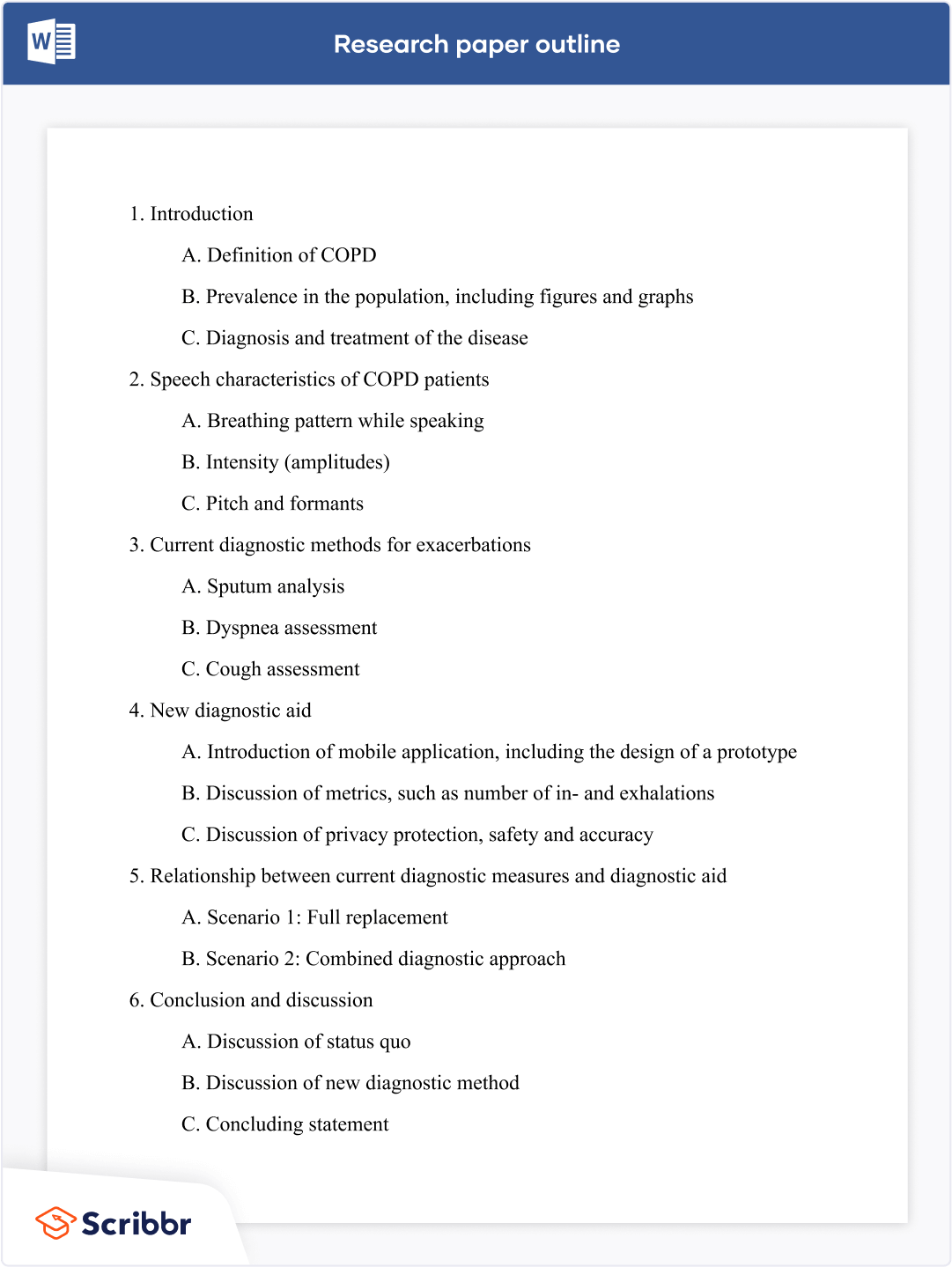 download research paper template